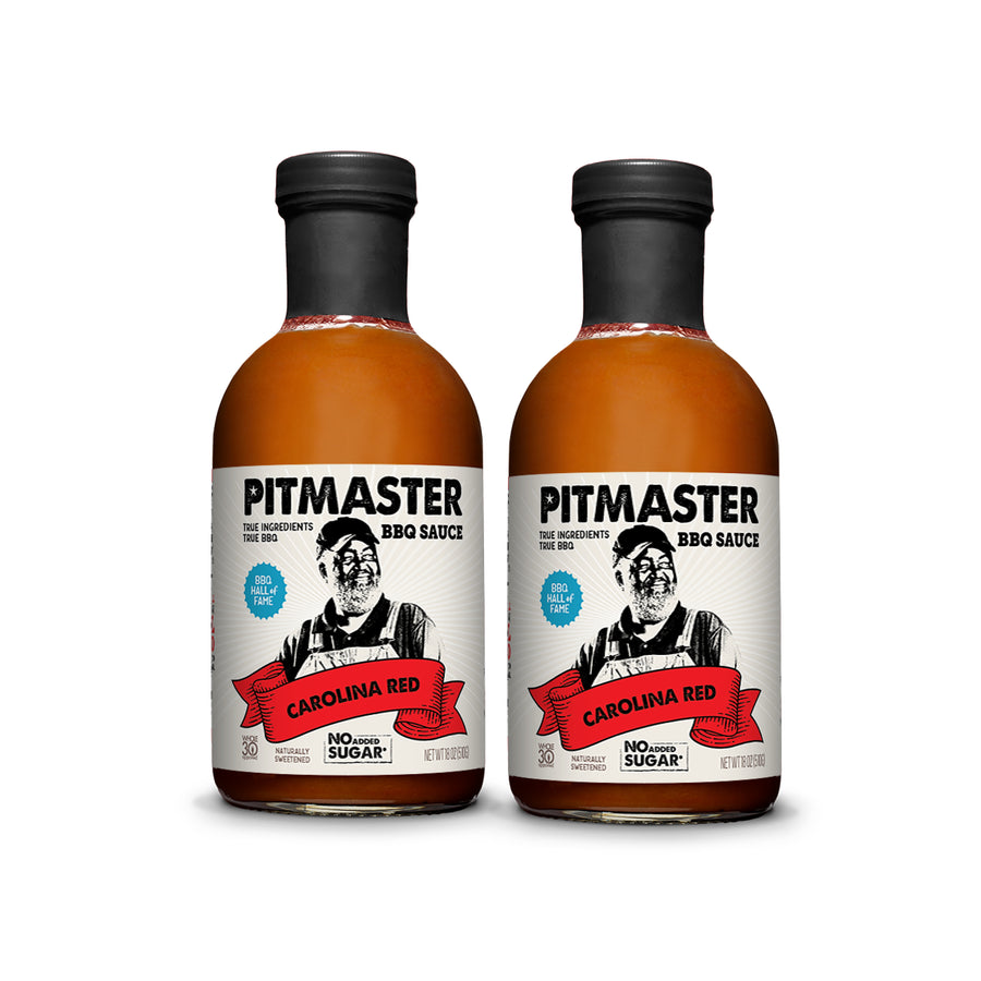Pitmaster Carolina Gold BBQ Sauce No Sugar made with real vegetables for tangy sugar free grilling flavor