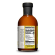 Load image into Gallery viewer, An Pitmaster Original BBQ Sauce glass bottle, showing the back label with nutrition facts and ingredients, on a white background.
