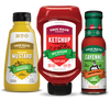 Pitmaster Condiment Picnic Pack  - Ketchup, Mustard and Hot Sauce
