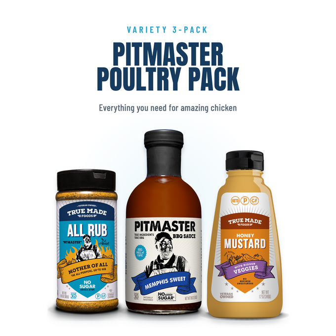 Pitmaster Poultry Pack - Everything You Need for Amazing Chicken  | No Added Sugar