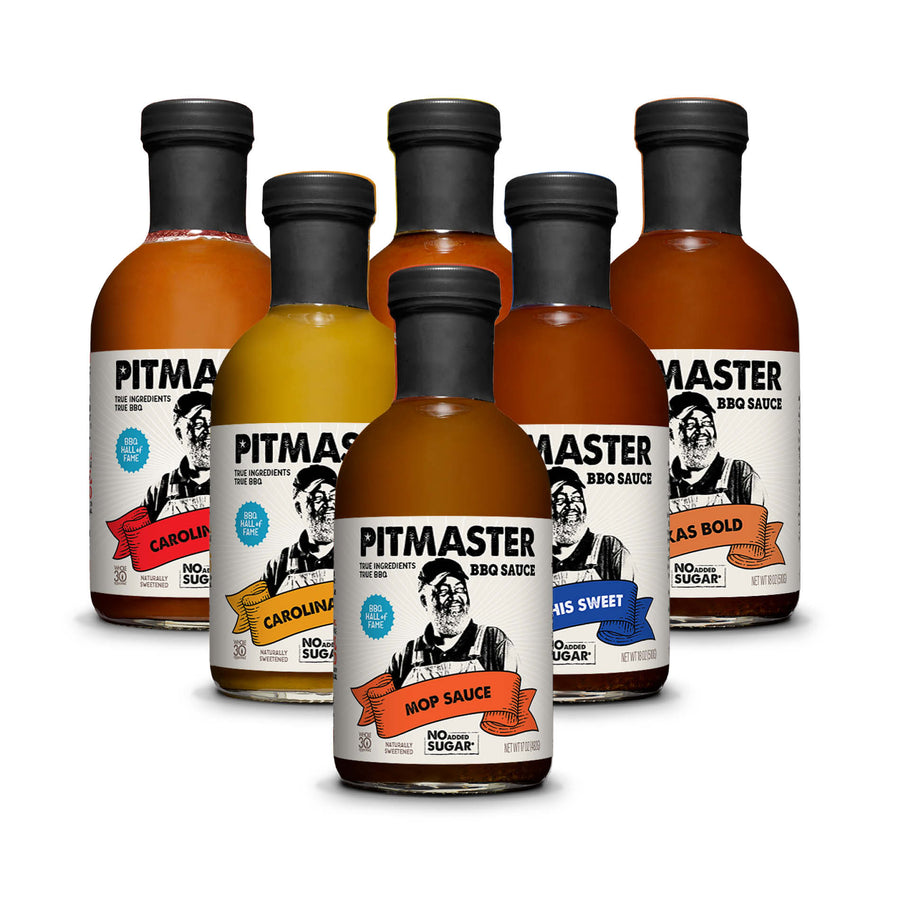 Pitmaster Carolina Gold BBQ Sauce No Sugar made with real vegetables for tangy sugar free grilling flavor
