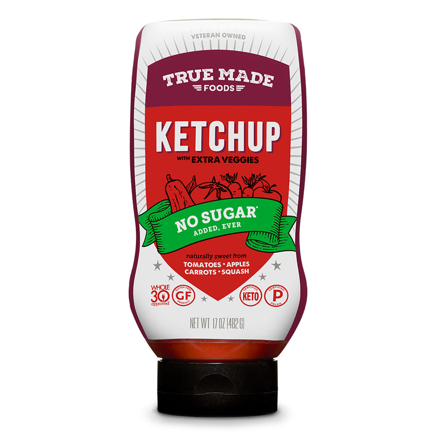 No Sugar Ketchup, 17oz – TrueMadeFoods